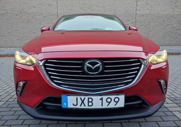 Mazda CX-3 cena 49900 przebieg: 280000, rok produkcji 2015 z Będzin małe 277